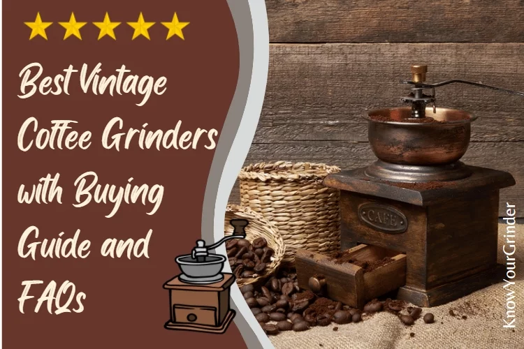 Top 6 Best Vintage Coffee Grinder Reviews 2022