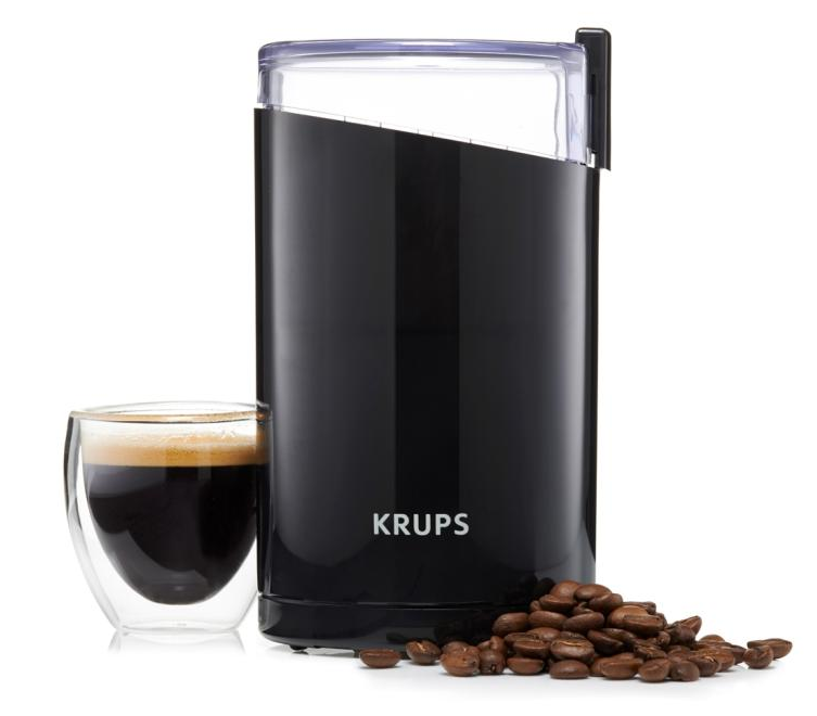 The KRUPS F203 Electric Spice and Coffee Grinder Is a Great Way to Freshly Grind Your Spices or Coffee Beans