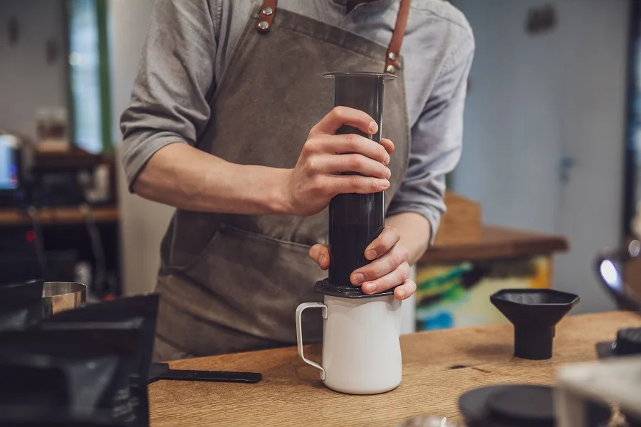 French Press and Aeropress