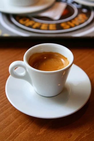 Crema on espresso