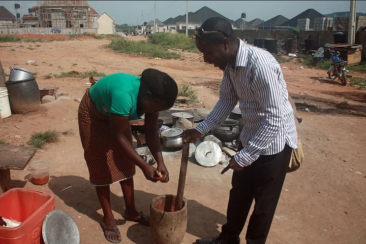 Mortar and pestle