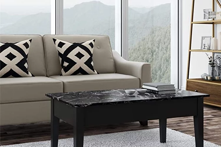 Dorel Living Faux Marble Lift Top Coffee Table Review