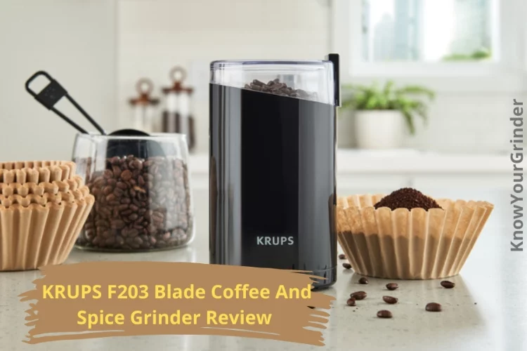 KRUPS F203 Blade Coffee And Spice Grinder Review 2022