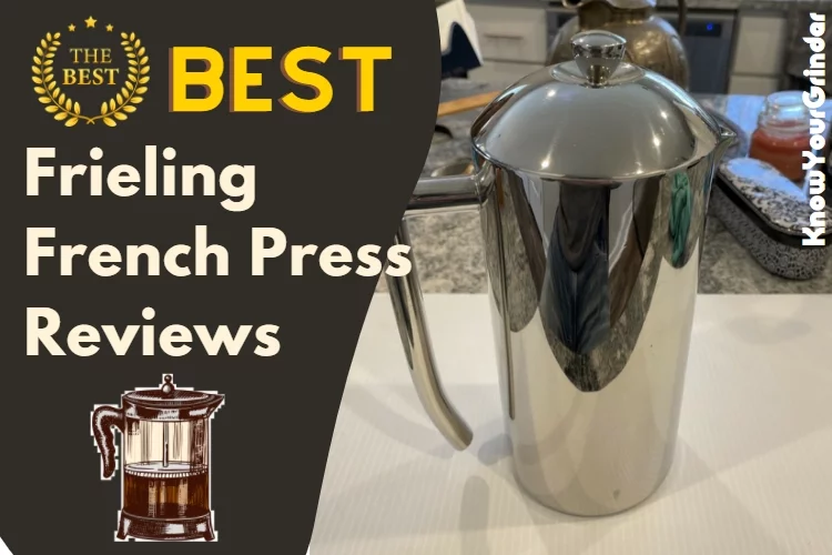 Frieling Double-Walled Stainless-Steel French Press Coffee Maker, Polished,  36 Ounces