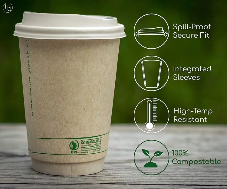 Here Are Some Compostable Coffee Cups That Rock