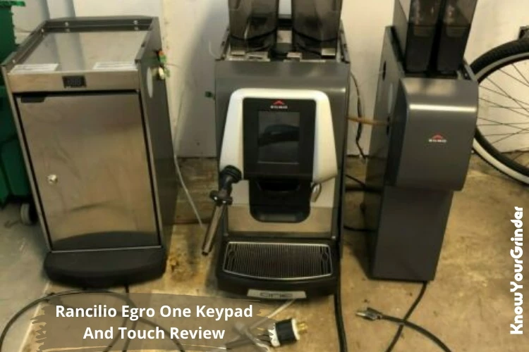 Rancilio Egro One Keypad And Touch Review