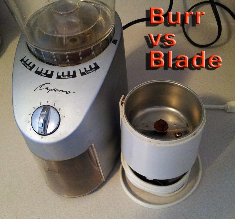 Burr vs Blade