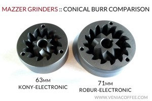 Burr Size Comparison