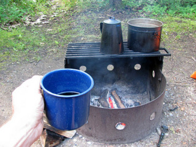 Camping And Coffee