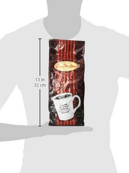 Size and Height of Tim Horton's 100 Arabica Blend