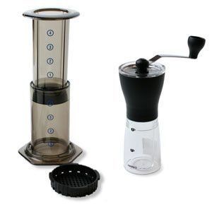 Coffee Grinder And Aeropress