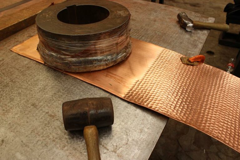 Hammered Copper