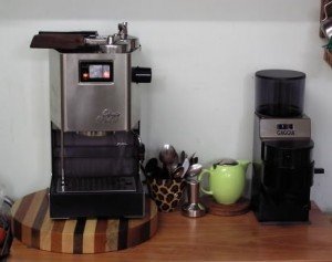 Gaggia burr clearance grinder