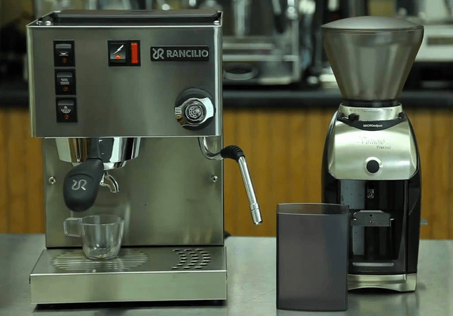 Rancilio Silvia And Baratza Virtuoso Preciso