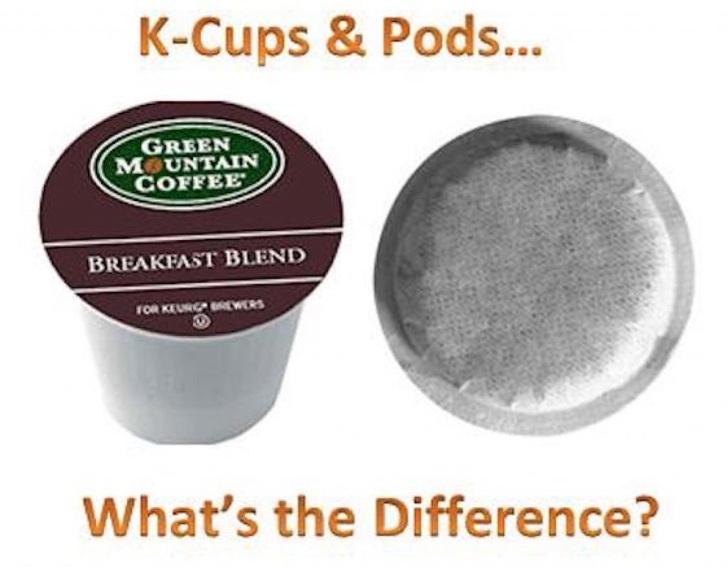 KCups Vs. Coffee Pods What's the Difference?