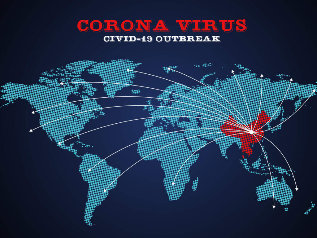 Corona Virus Map
