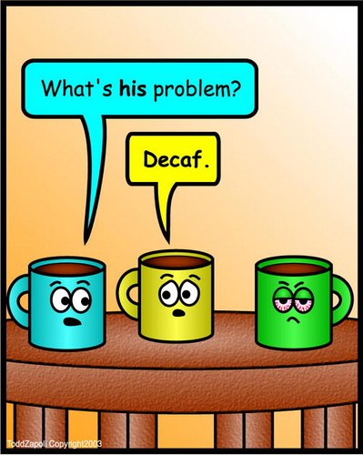 Decaf Cartoon